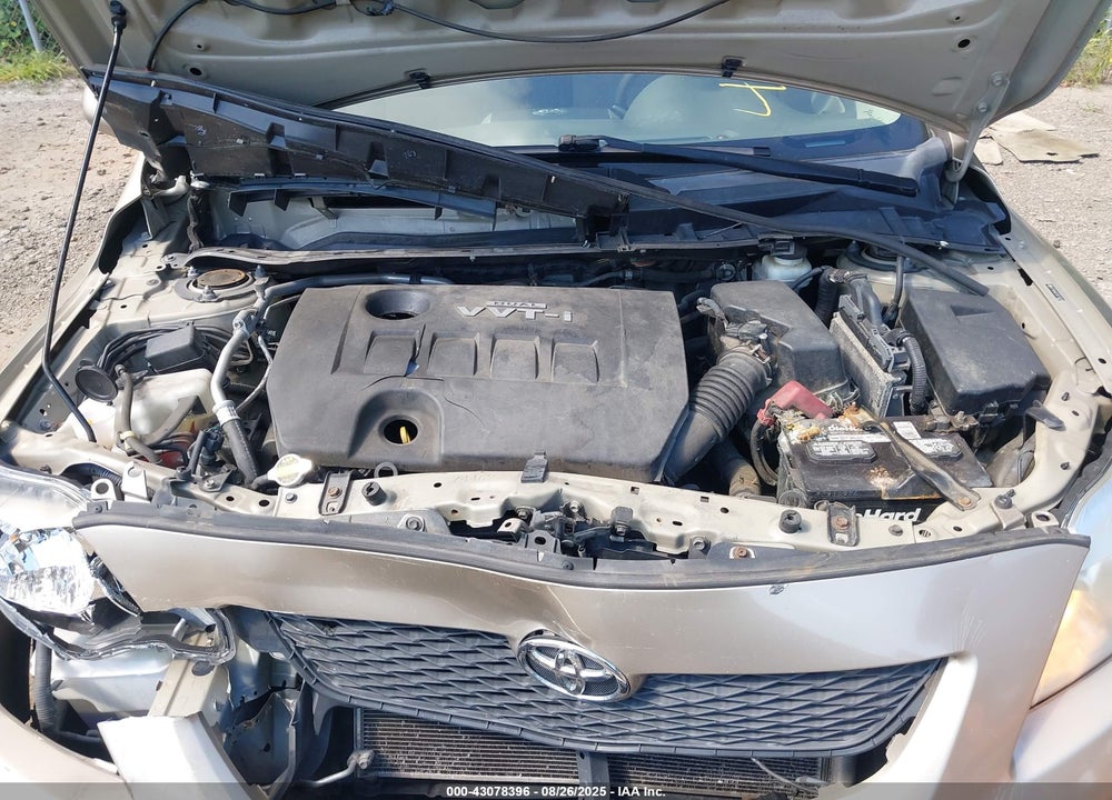 2009 TOYOTA COROLLA XLE VIN: 2T1BU40E79C119229