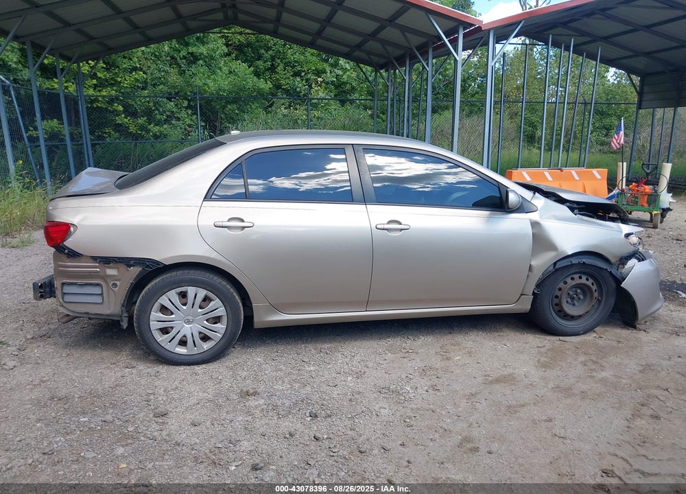2009 TOYOTA COROLLA XLE VIN: 2T1BU40E79C119229