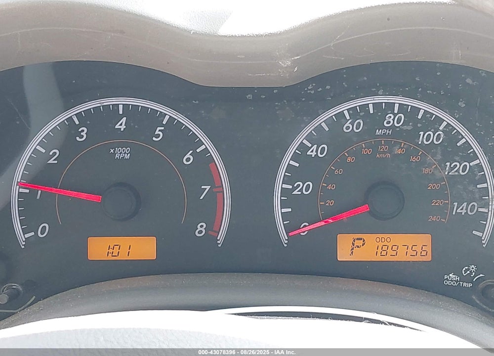 2009 TOYOTA COROLLA XLE VIN: 2T1BU40E79C119229