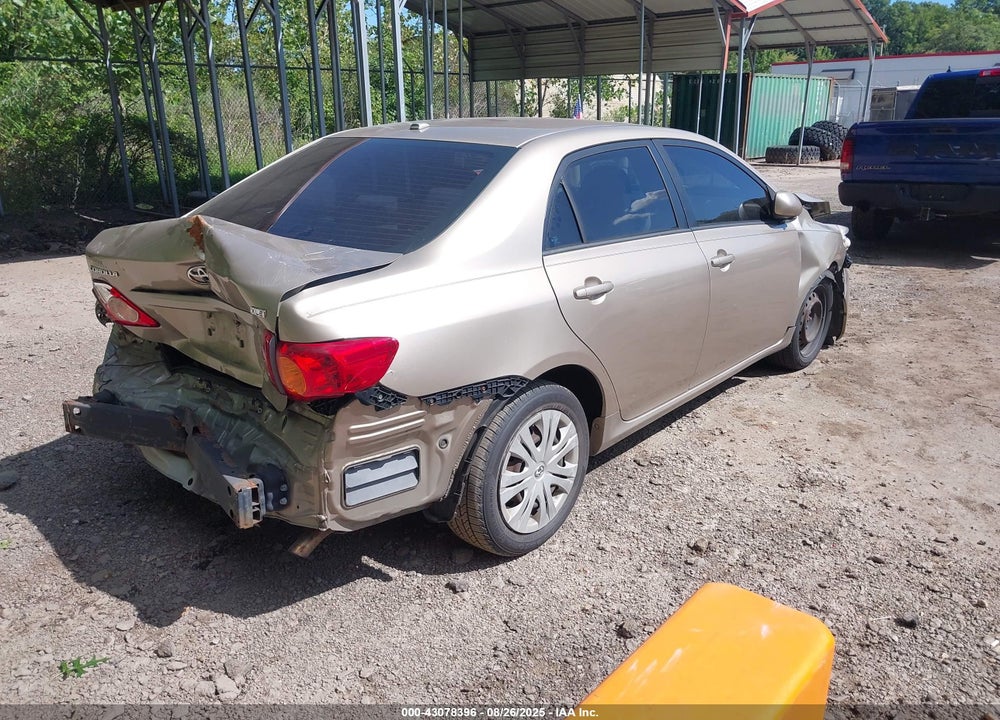 2009 TOYOTA COROLLA XLE VIN: 2T1BU40E79C119229