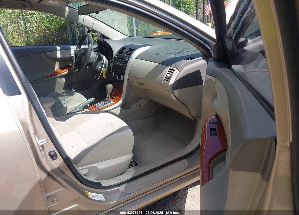 2009 TOYOTA COROLLA XLE VIN: 2T1BU40E79C119229
