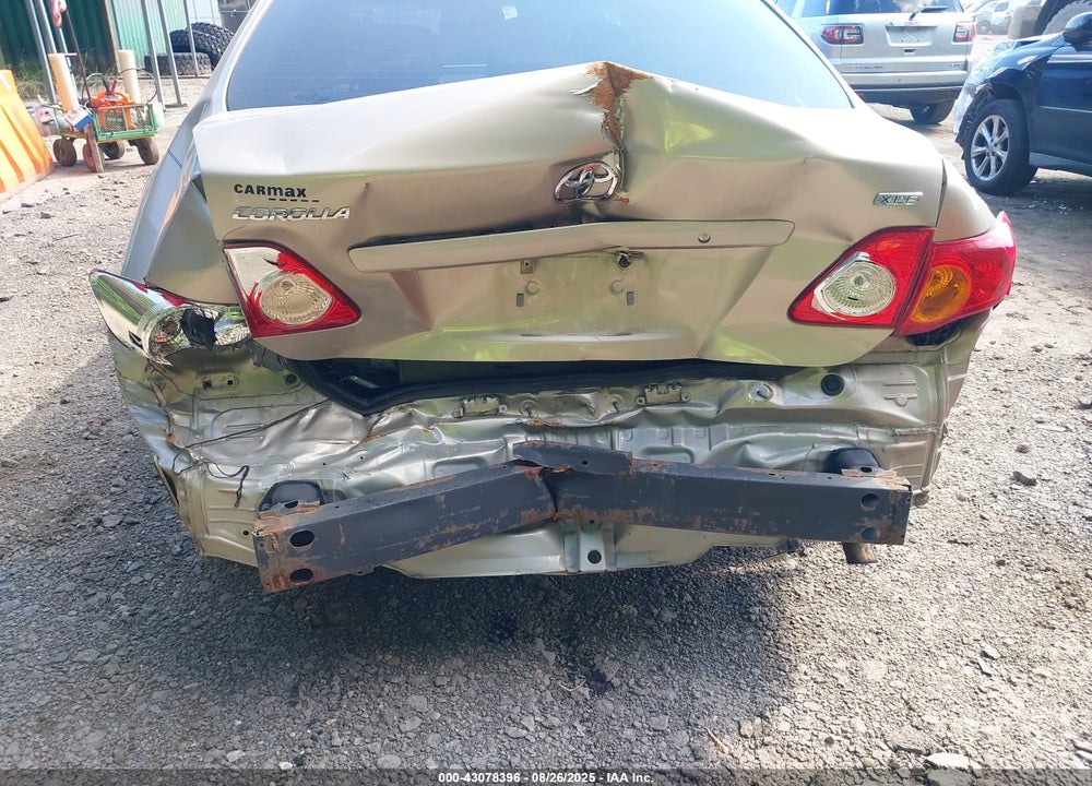 2009 TOYOTA COROLLA XLE VIN: 2T1BU40E79C119229