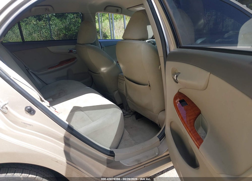 2009 TOYOTA COROLLA XLE VIN: 2T1BU40E79C119229