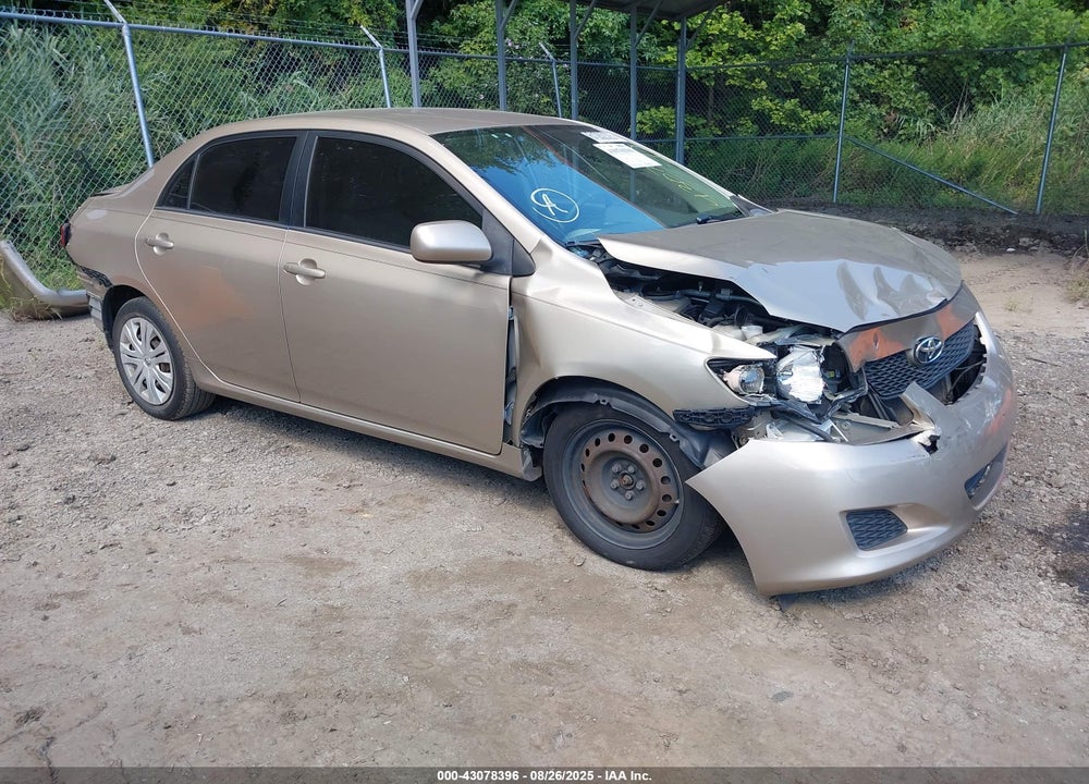 2009 TOYOTA COROLLA XLE VIN: 2T1BU40E79C119229