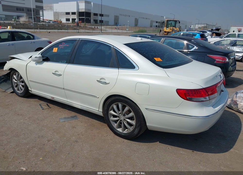 2008 HYUNDAI AZERA VIN: KMHFC46F48A309556