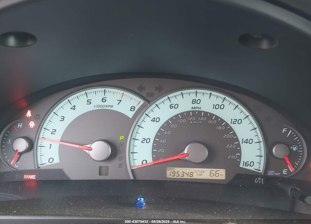 2007 TOYOTA CAMRY SE V6 VIN: 4T1BK46K77U524313