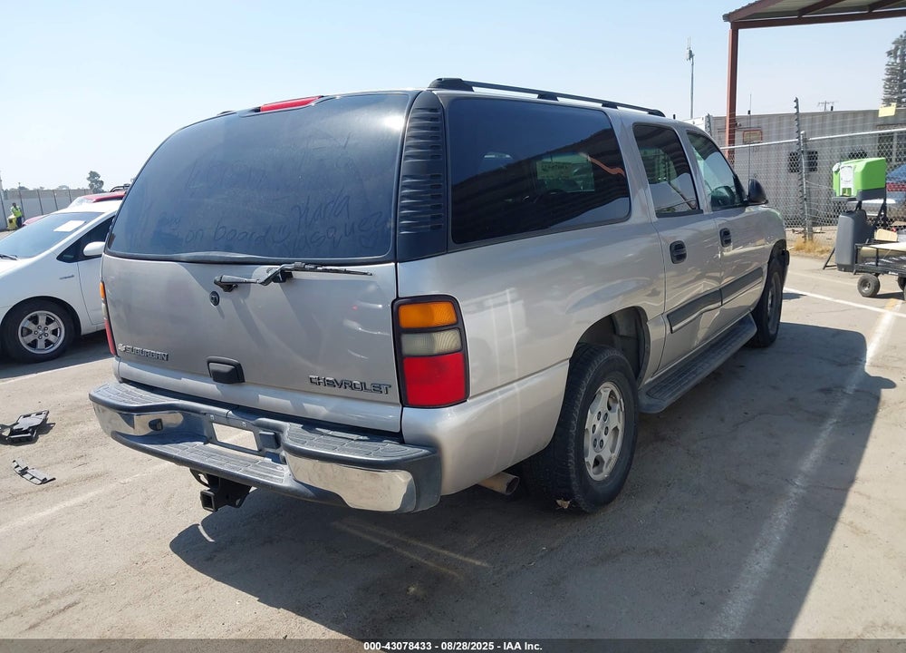 2005 CHEVROLET SUBURBAN 1500 LS VIN: 3GNEC16Z75G107193