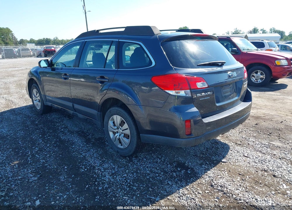 2013 SUBARU OUTBACK 2.5I VIN: 4S4BRBAC8D3242599