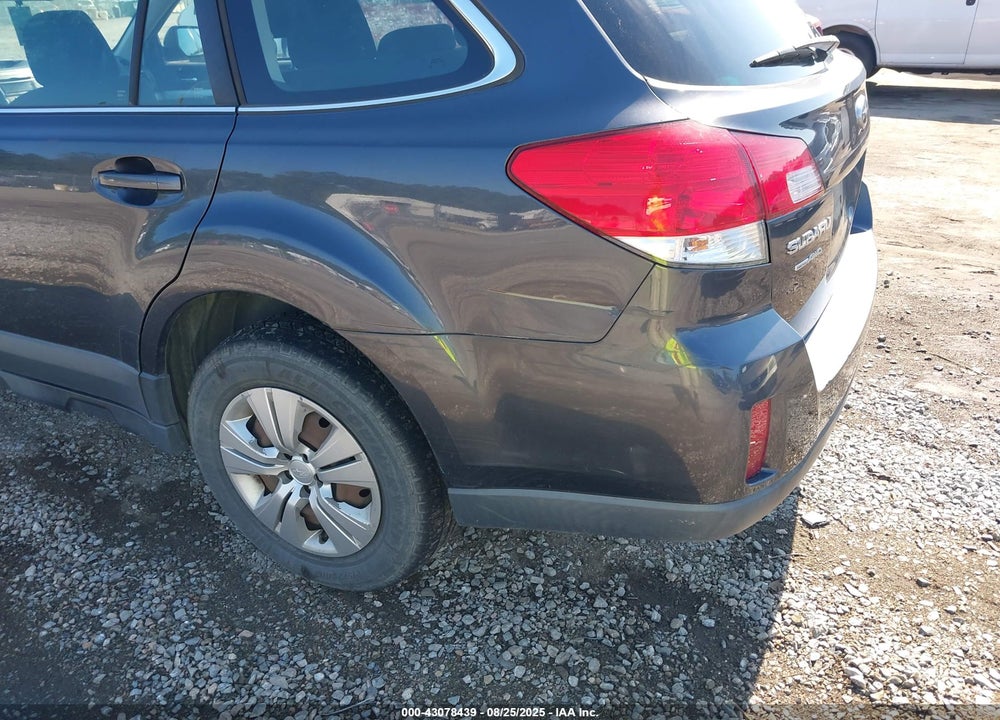 2013 SUBARU OUTBACK 2.5I VIN: 4S4BRBAC8D3242599