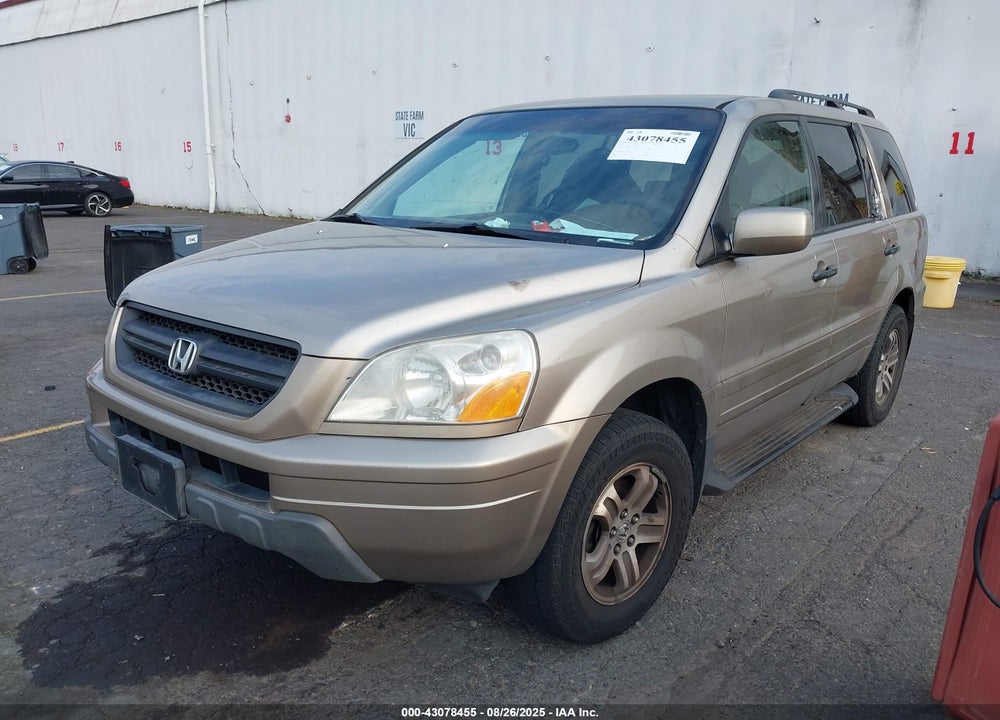 2003 HONDA PILOT EX-L VIN: 2HKYF18553H597113