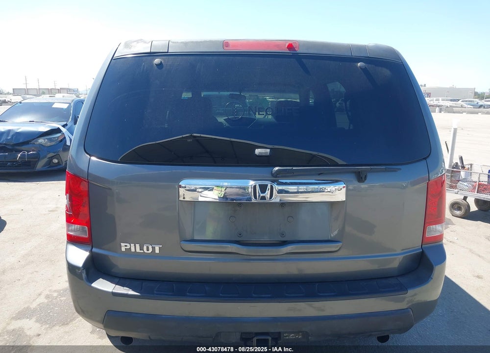 2009 HONDA PILOT VIN: 5FNYF38209B005836