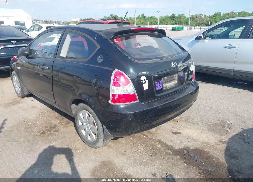 2009 HYUNDAI ACCENT VIN: KMHCM36C49U116985