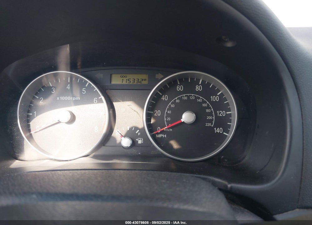 2009 HYUNDAI ACCENT VIN: KMHCM36C49U116985