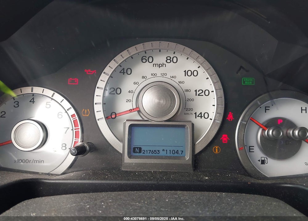 2011 HONDA PILOT TOURING VIN: 5FNYF4H97BB070823