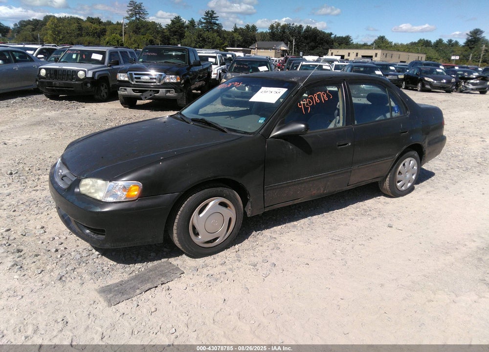 2001 TOYOTA COROLLA CE VIN: 2T1BR12E81C462570
