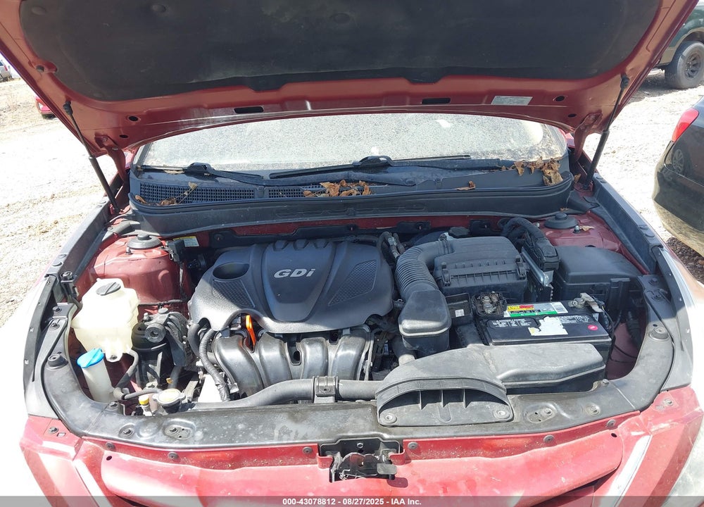 2013 HYUNDAI SONATA GLS VIN: 5NPEB4AC7DH535416