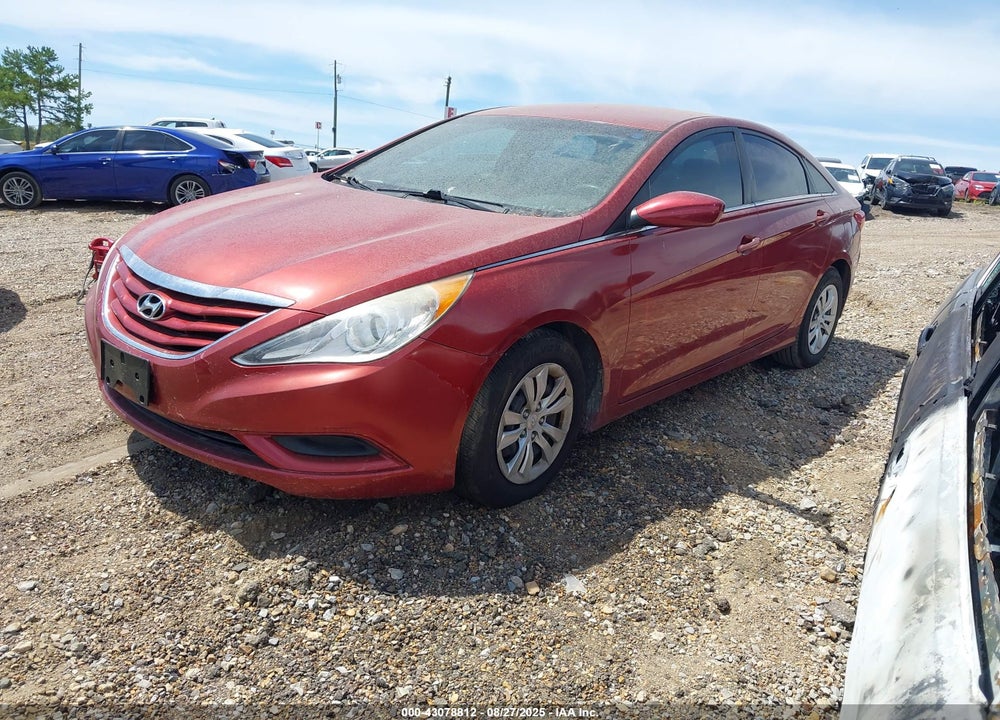 2013 HYUNDAI SONATA GLS VIN: 5NPEB4AC7DH535416