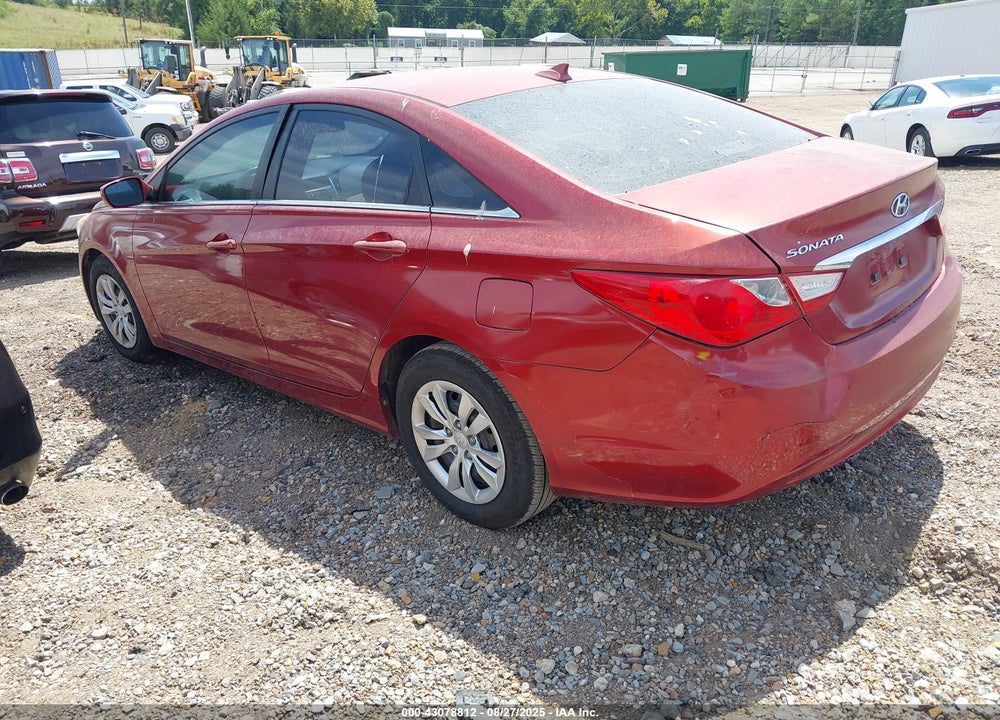 2013 HYUNDAI SONATA GLS VIN: 5NPEB4AC7DH535416