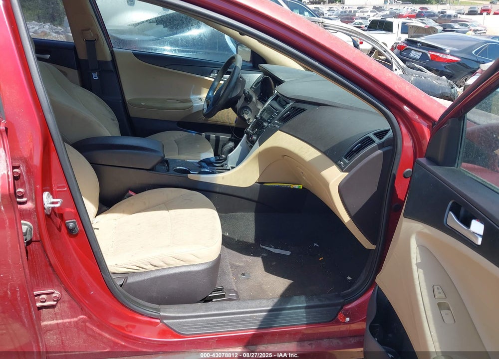 2013 HYUNDAI SONATA GLS VIN: 5NPEB4AC7DH535416