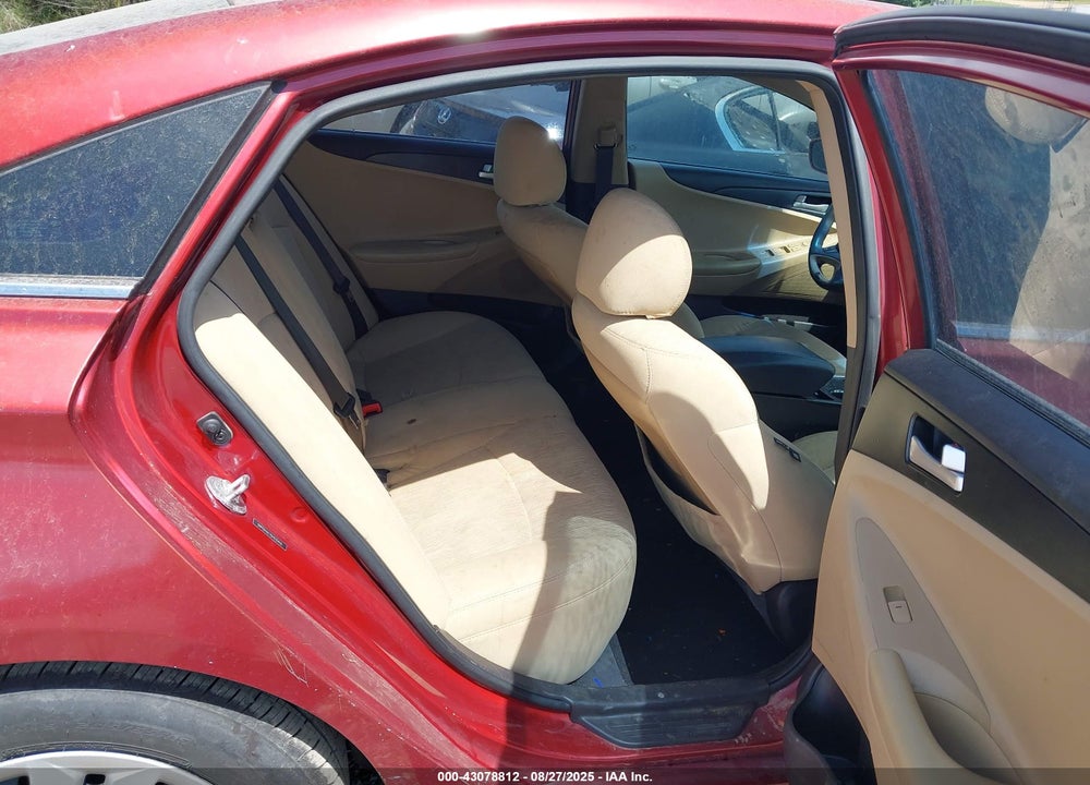 2013 HYUNDAI SONATA GLS VIN: 5NPEB4AC7DH535416