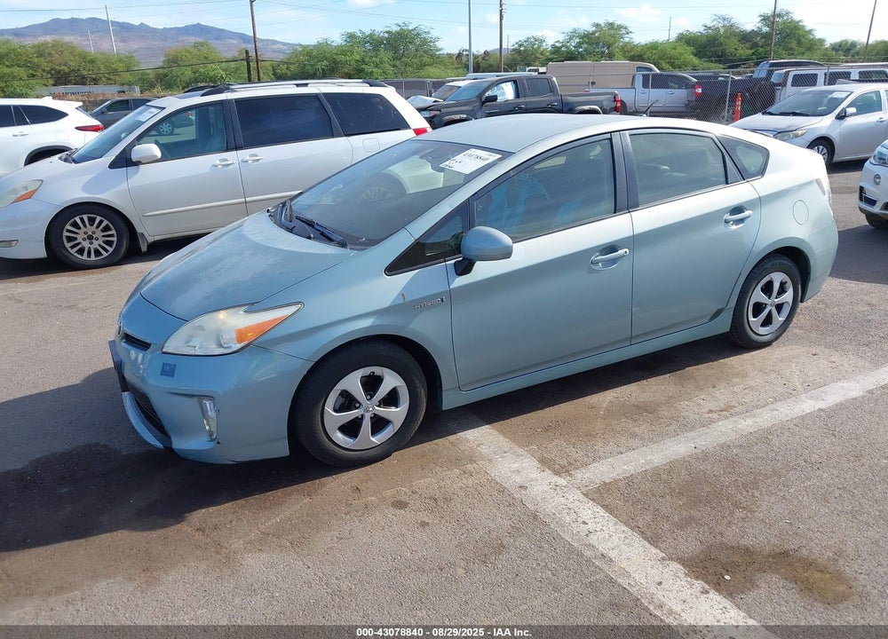 2014 TOYOTA PRIUS VIN: JTDKN3DU6E1800862