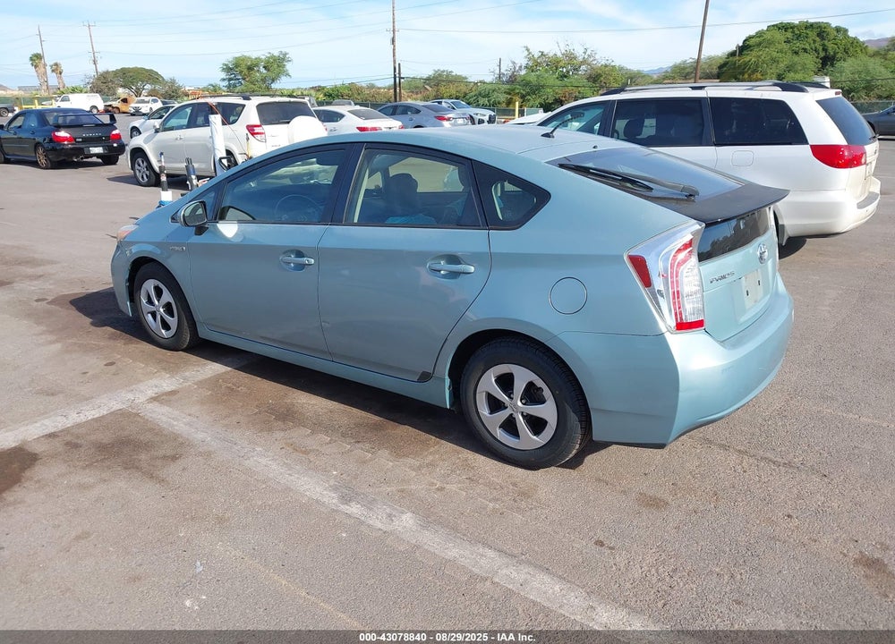 2014 TOYOTA PRIUS VIN: JTDKN3DU6E1800862