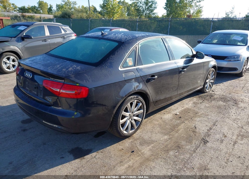 2013 AUDI A4 VIN: WAUFFAFL9DN027817