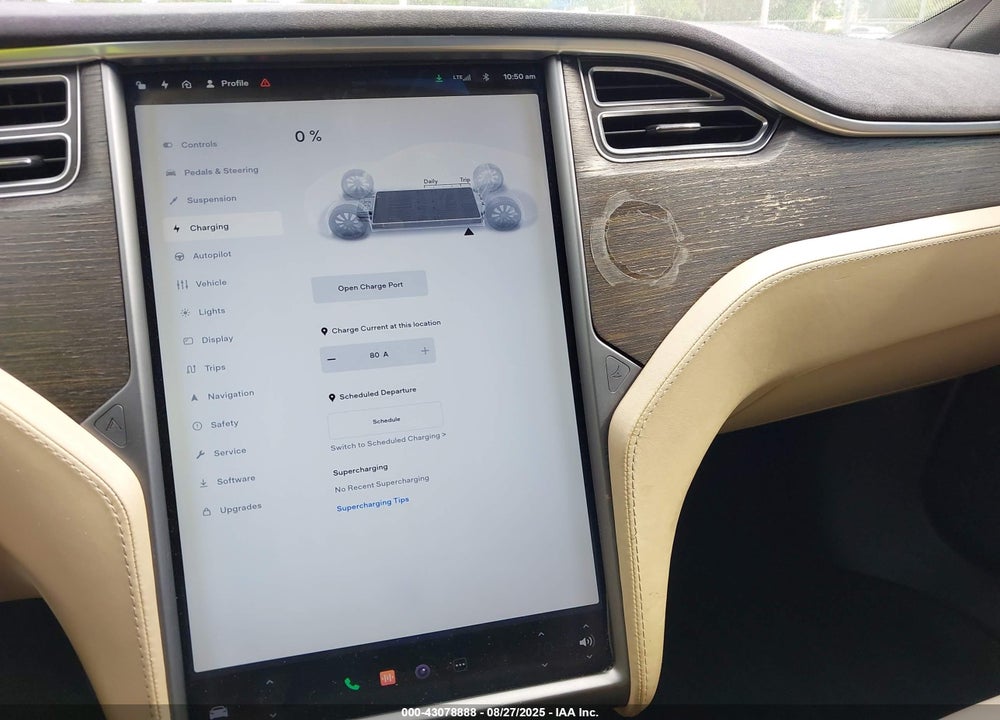 2015 TESLA MODEL S VIN: 5YJSA1H21FFP73989