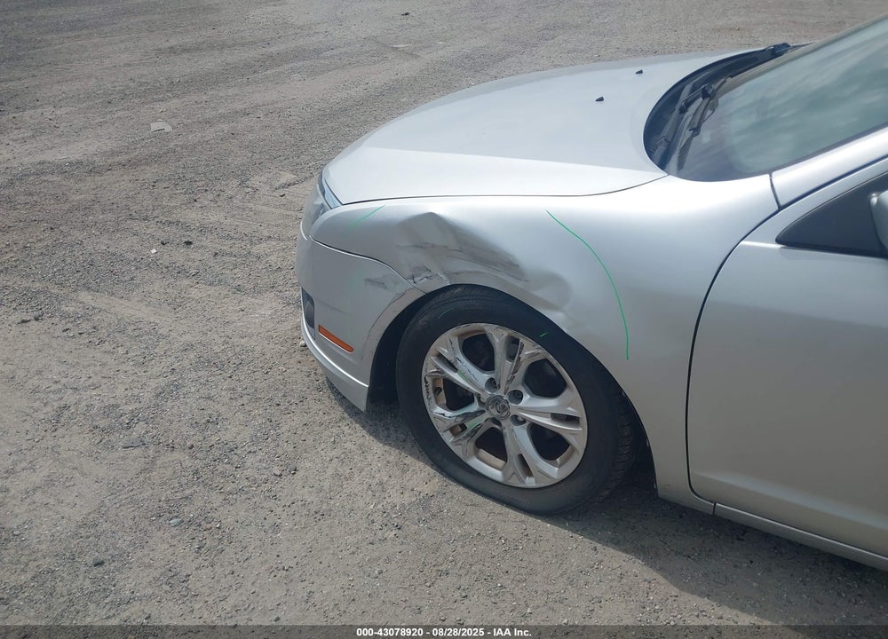 2012 FORD FUSION VIN: 3FAHP0HA4CR334344