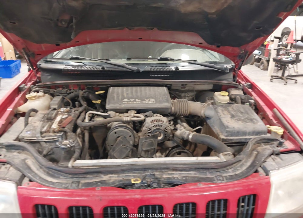 2000 JEEP GRAND CHEROKEE LIMITED VIN: 1J4GW58N5YC136803