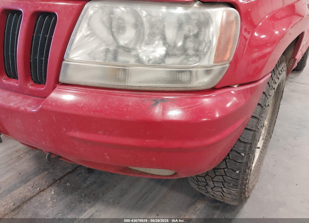 2000 JEEP GRAND CHEROKEE LIMITED VIN: 1J4GW58N5YC136803