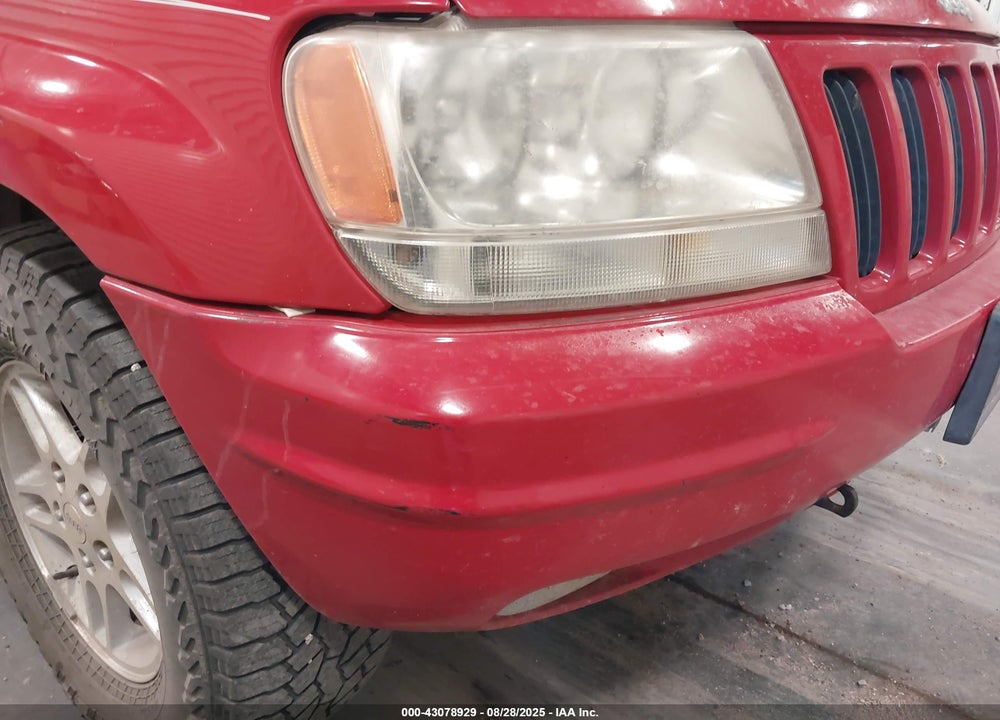 2000 JEEP GRAND CHEROKEE LIMITED VIN: 1J4GW58N5YC136803