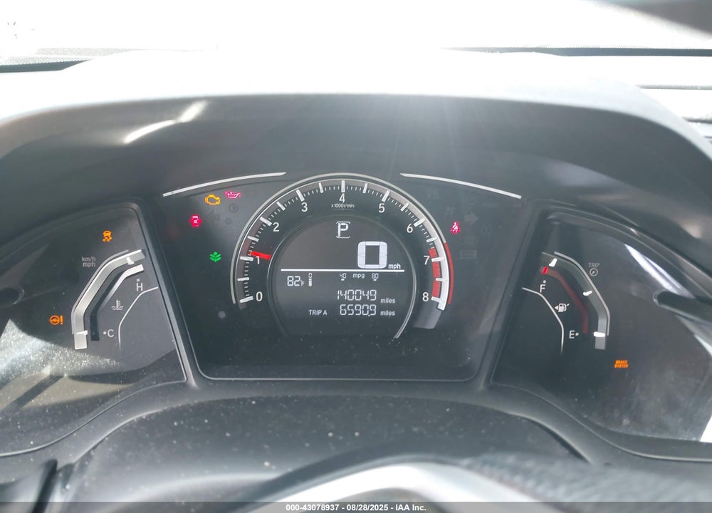 2017 HONDA CIVIC VIN: 19XFC2F50HE013740