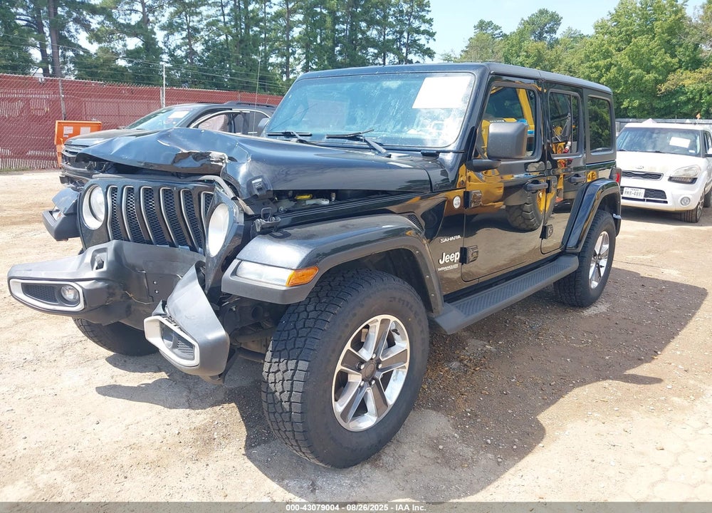 2022 JEEP WRANGLER UNLIMITED SAHARA 4X4 VIN: 1C4HJXEN2NW241415