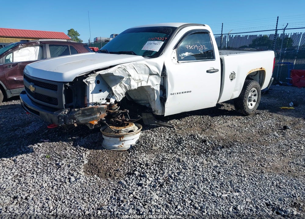 2013 CHEVROLET SILVERADO 1500 WORK TRUCK VIN: 1GCNCPEX2DZ122744