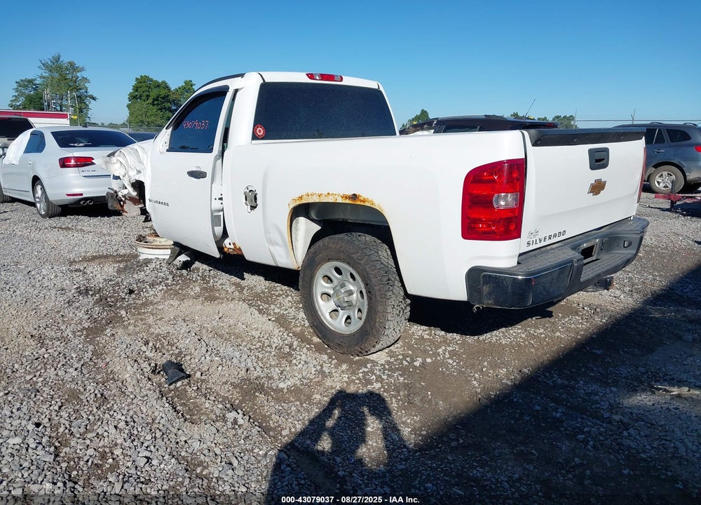 2013 CHEVROLET SILVERADO 1500 WORK TRUCK VIN: 1GCNCPEX2DZ122744