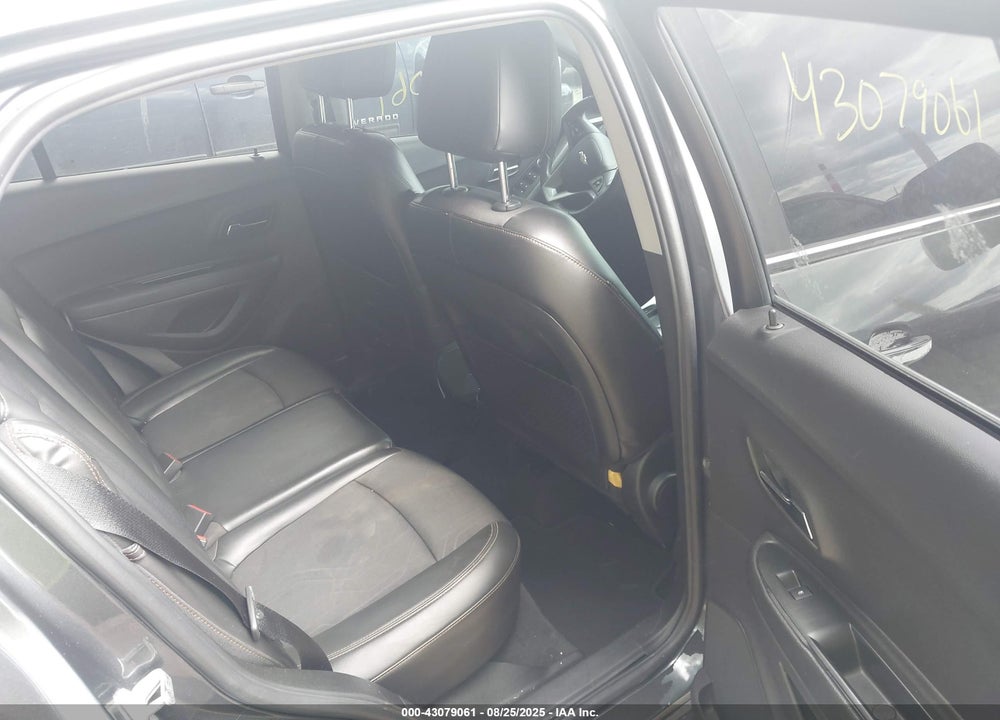 2017 CHEVROLET TRAX VIN: 3GNCJLSB6HL274206