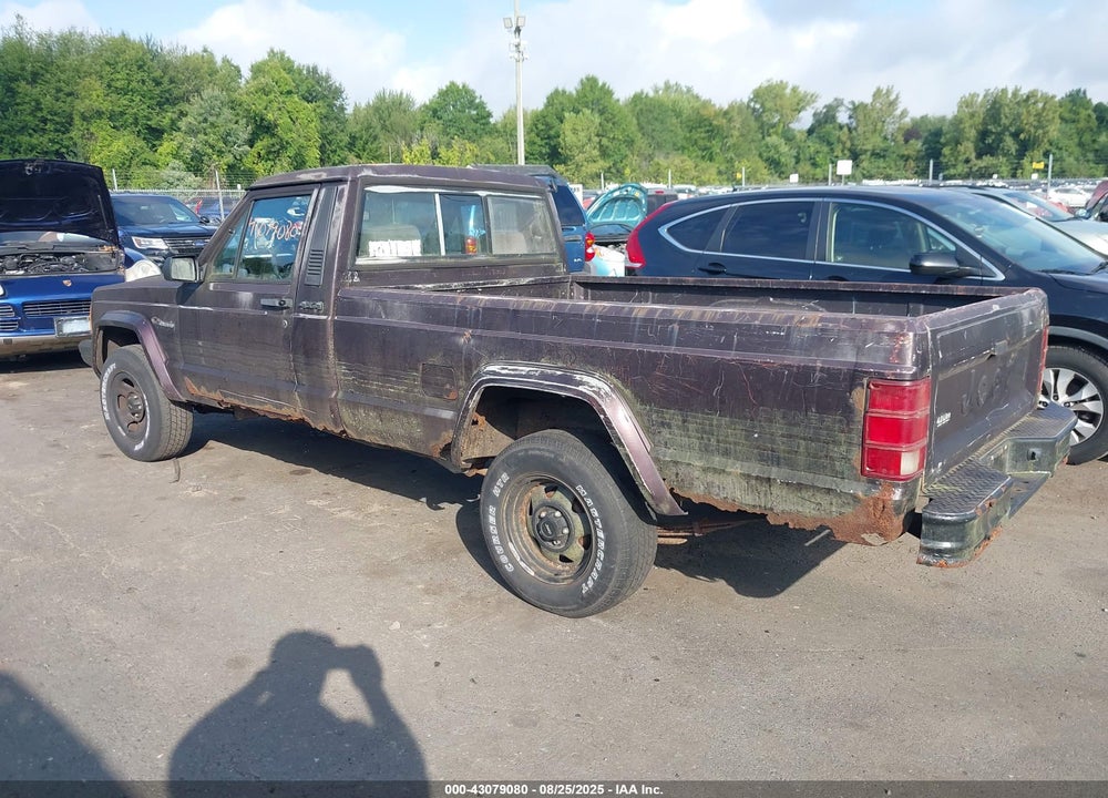 1991 JEEP COMANCHE PIONEER VIN: 1J7FJ36S3ML537173