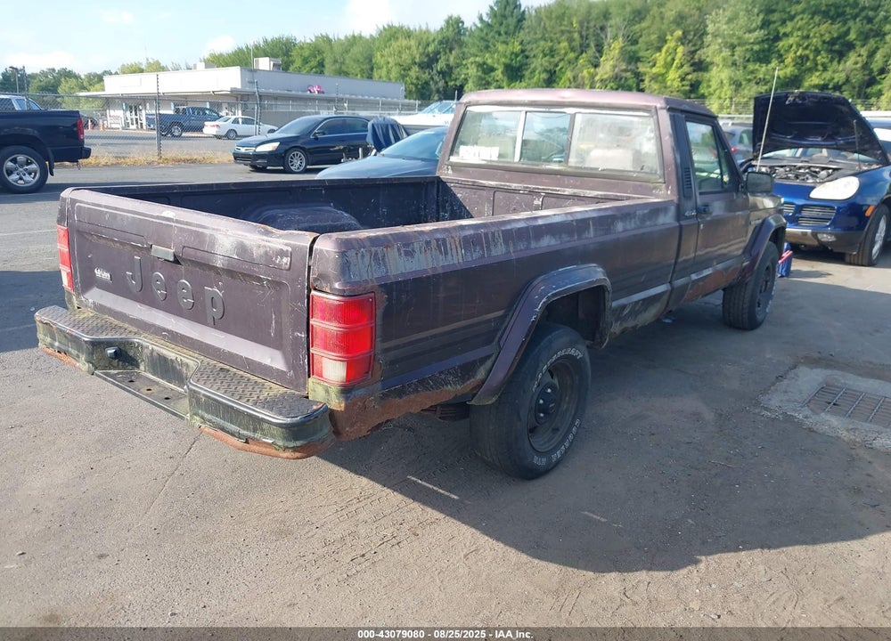 1991 JEEP COMANCHE PIONEER VIN: 1J7FJ36S3ML537173