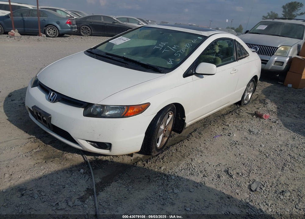 2008 HONDA CIVIC EX VIN: 2HGFG12878H578488