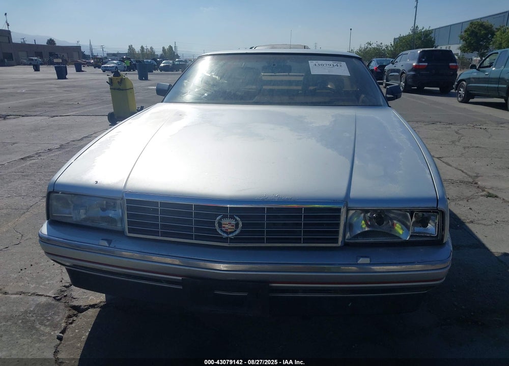 1987 CADILLAC ALLANTE VIN: 1G6VR3172HU102304