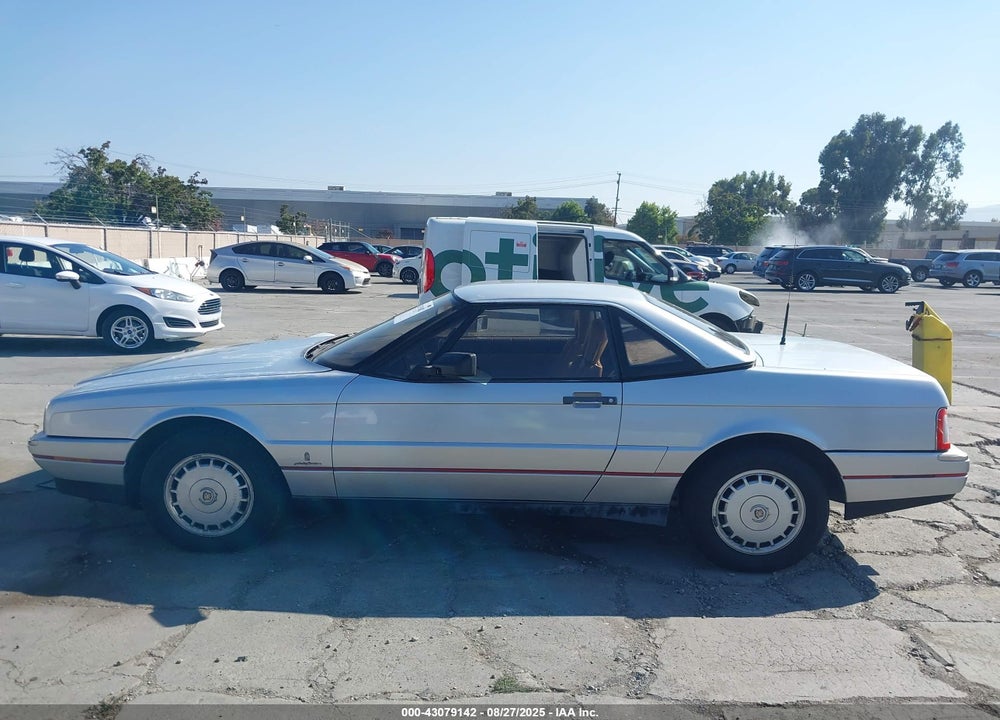 1987 CADILLAC ALLANTE VIN: 1G6VR3172HU102304