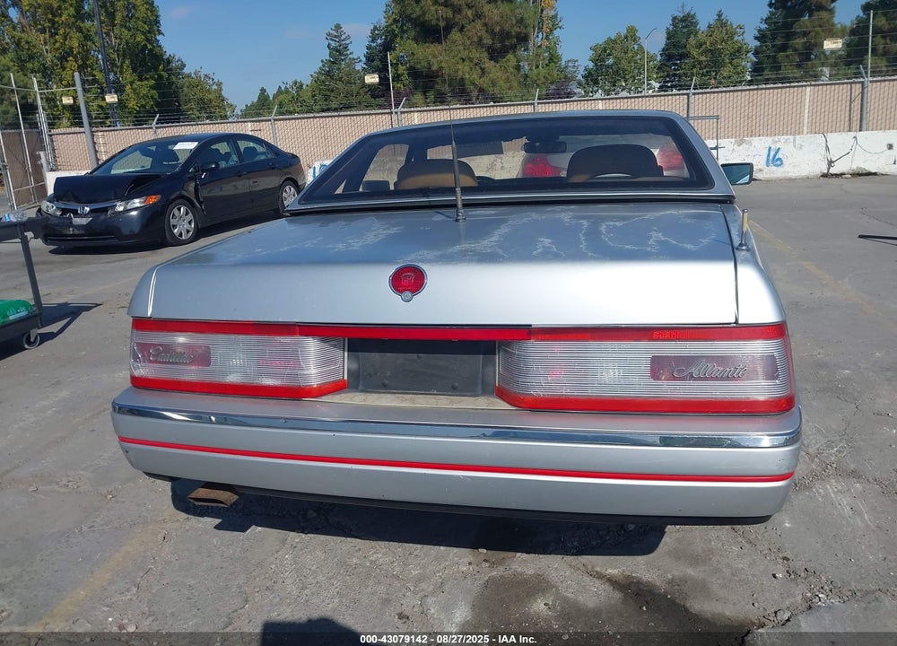 1987 CADILLAC ALLANTE VIN: 1G6VR3172HU102304