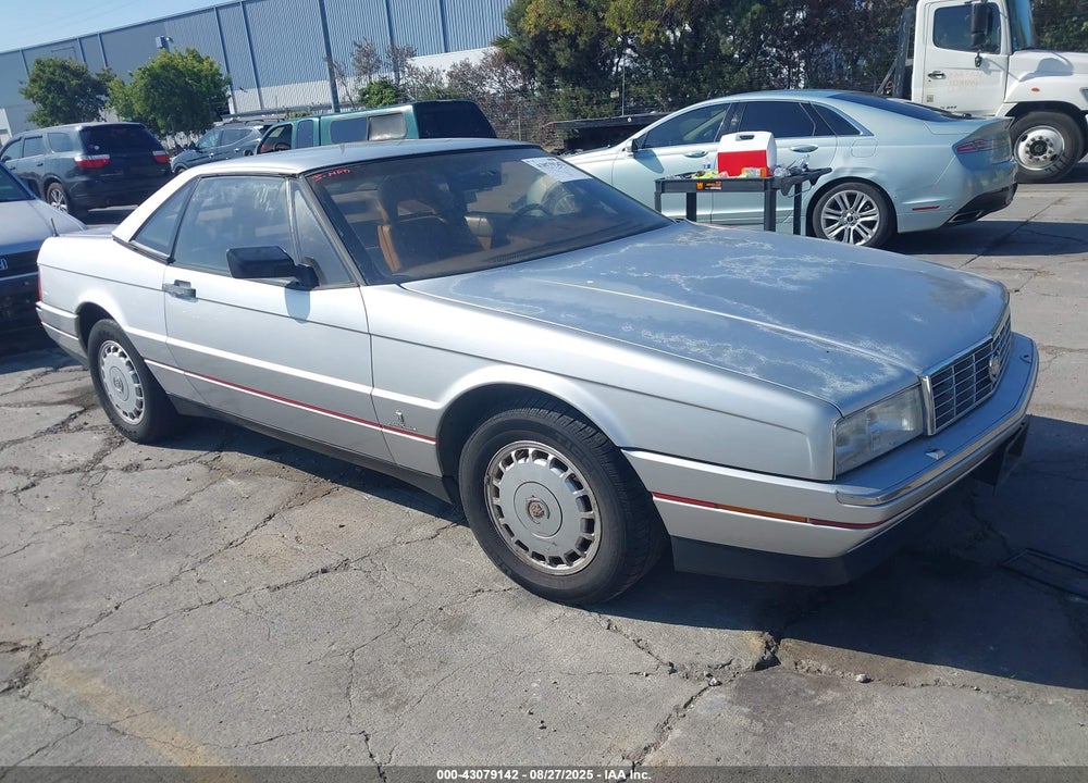 1987 CADILLAC ALLANTE VIN: 1G6VR3172HU102304