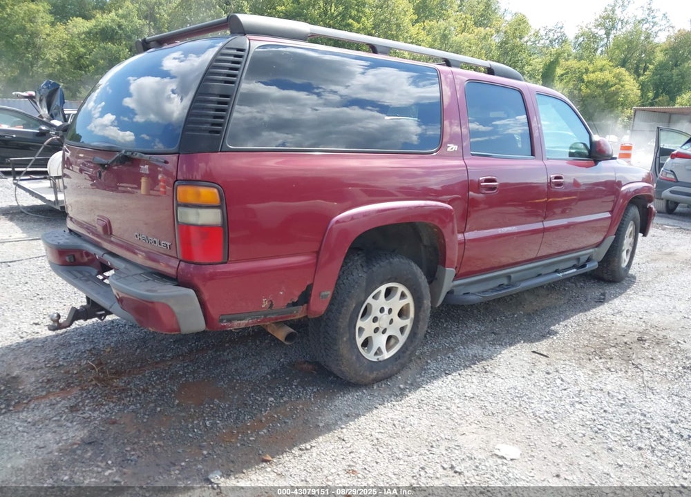 2004 CHEVROLET SUBURBAN 1500 Z71 VIN: 3GNFK16Z04G129350