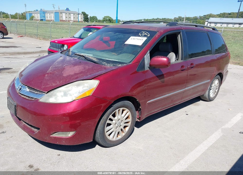 2008 TOYOTA SIENNA LIMITED VIN: 5TDZK22C18S099425