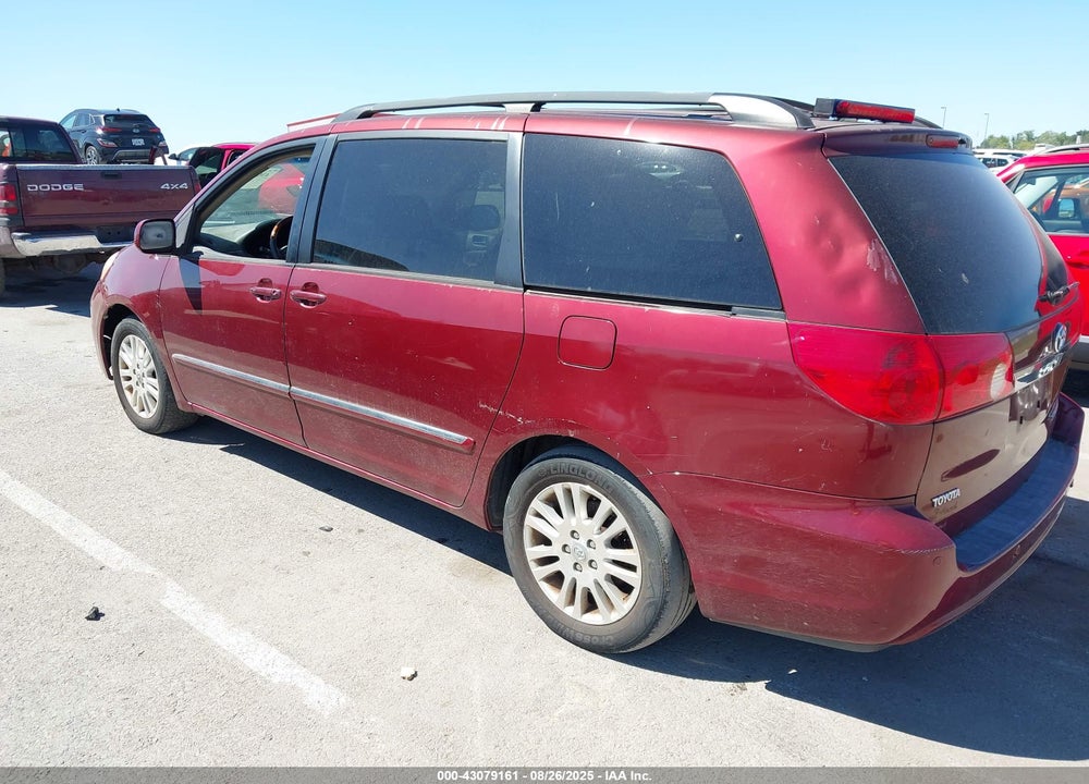 2008 TOYOTA SIENNA LIMITED VIN: 5TDZK22C18S099425