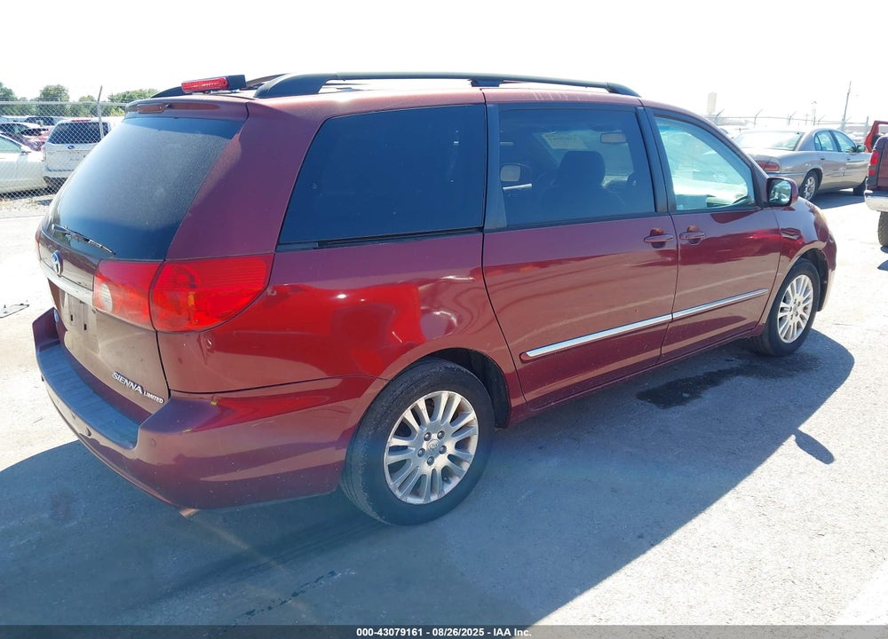 2008 TOYOTA SIENNA LIMITED VIN: 5TDZK22C18S099425