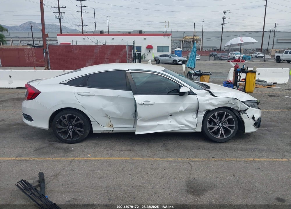 2020 HONDA CIVIC SPORT VIN: 2HGFC2F84LH572281