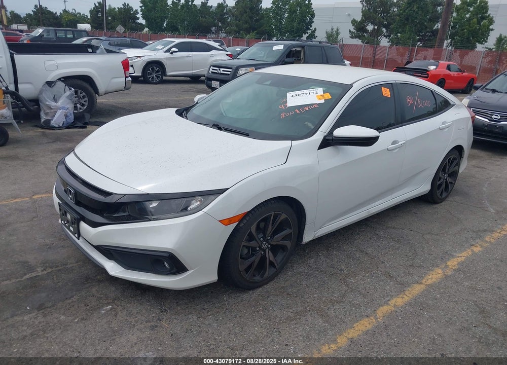 2020 HONDA CIVIC SPORT VIN: 2HGFC2F84LH572281